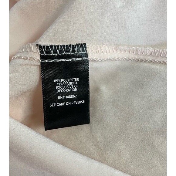 TORRID Peach Blush Chablis Black Lace Trim Cami size 1X Plus Sexy Feminine NEW - Picture 5 of 7